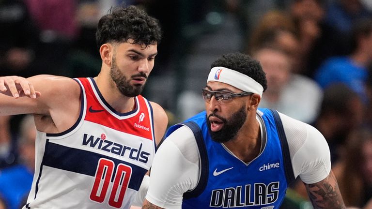 Wizards agree eight-player trade with Mavericks that sees Anthony Davis move to Washington