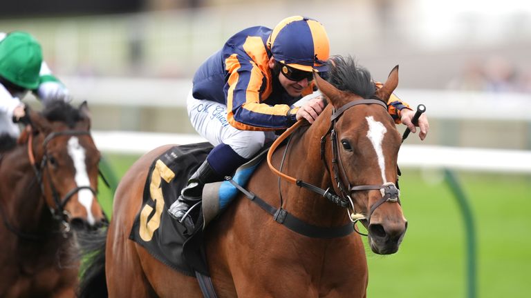 Azleet won the Nell Gwyn Stakes