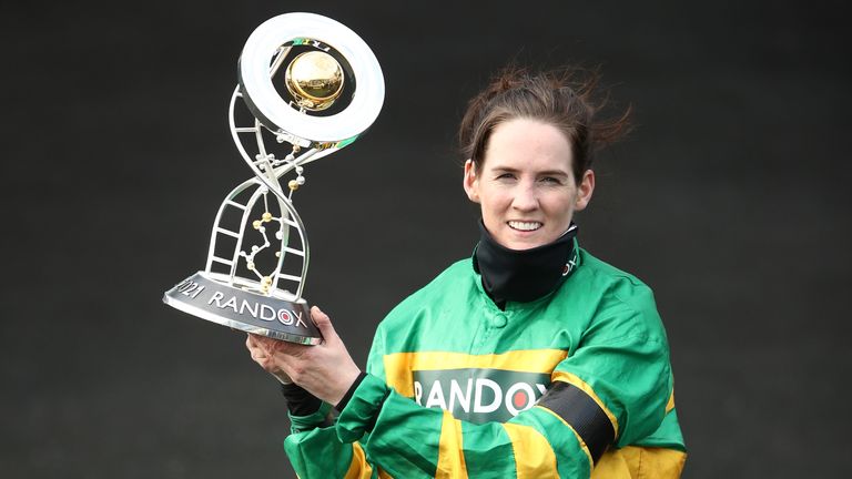 Rachael Blackmore won the 2021 Grand National aboard Minella Times