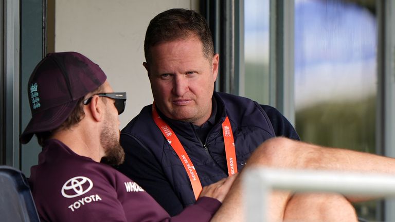Brendon McCullum (left) and Rob Key (right) had their roles confirmed as safe, following a "thorough review" by the ECB