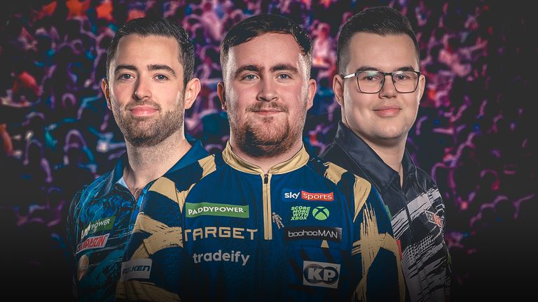 Luke Humphries, Luke Littler and Gian van Veen headline the 2026 Premier League Darts season 