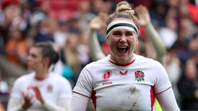 Meg Jones will lead an England team featuring seven survivors from September’s World Cup final