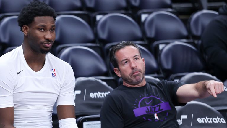 Utah Jazz forward Jaren Jackson Jr was removed by head coach Will Hardy before the fourth quarter of their games against the Orlando Magic and Miami Heat this month
