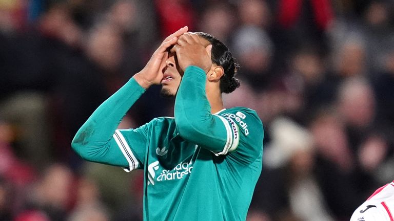 Liverpool slipped to a fourth straight defeat and Jamie Carragher has called it 'crisis time'