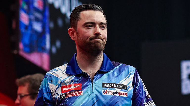 Luke Humphries exited the Players Championship 9 in the last-16 (Pic: PDC Europe)