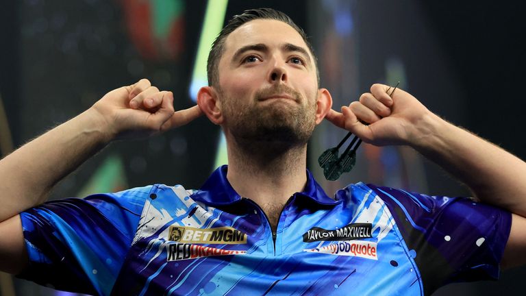 Defending champion Luke Humphries is in danger of missing out on the Premier League Darts Play-offs