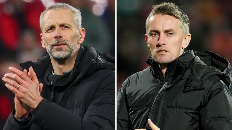 Marco Rose and Kieran McKenna are believed to be on the three-man shortlist to replace Andoni Iraola at Bournemouth