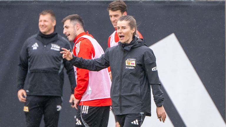 Marie-Louise Eta has been preparing her side to face Wolfsburg at the weekend