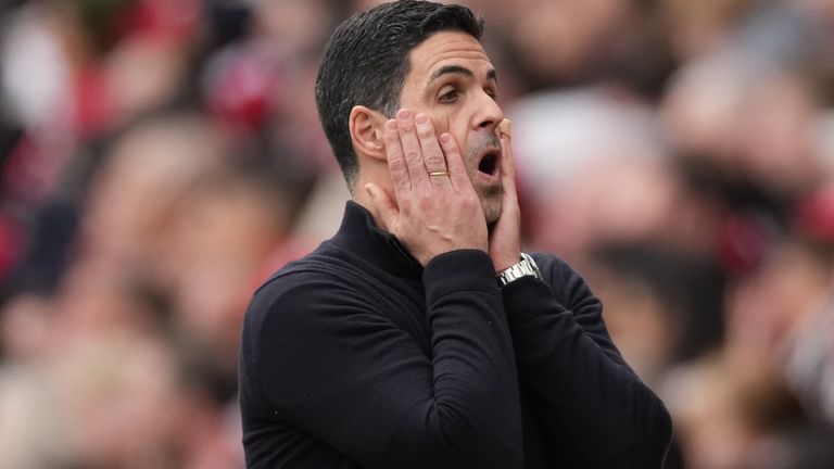 Arsenal must balance their emotions ahead of a huge showdown with Man City in the Premier League next weekend, says Gary Neville