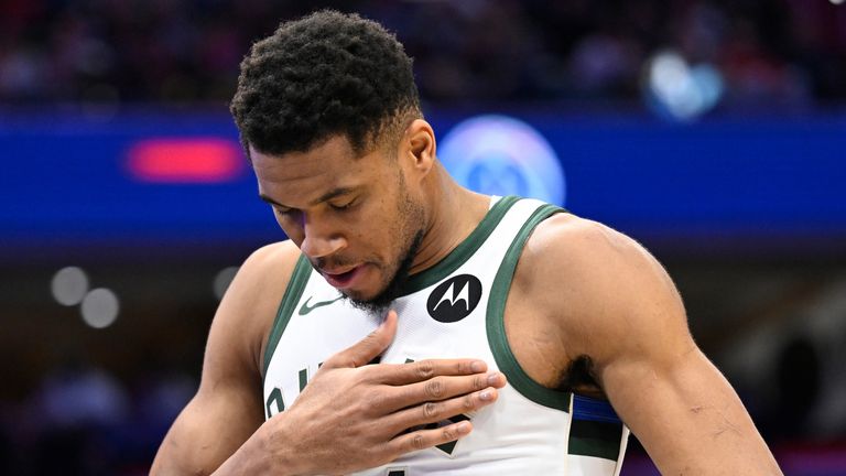 Milwaukee Bucks forward Giannis Antetokounmpo