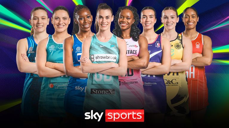 Follow the 2026 Netball Superleague live on Sky Sports