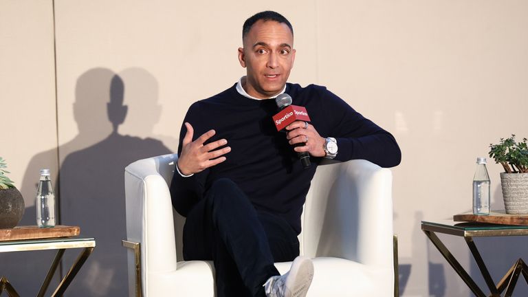 Paraag Marathe at Sportico Invest Los Angeles held at 1 Hotel West Hollywood on May 8, 2024 in Los Angeles, Calfornia.
