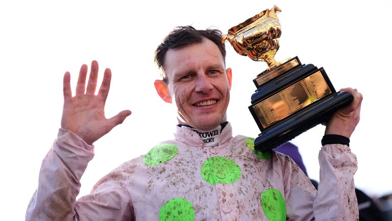 Paul Townend is now the winning-most jockey in Gold Cup history with five victories after his success on Gaelic Warrior at the Cheltenham Festival