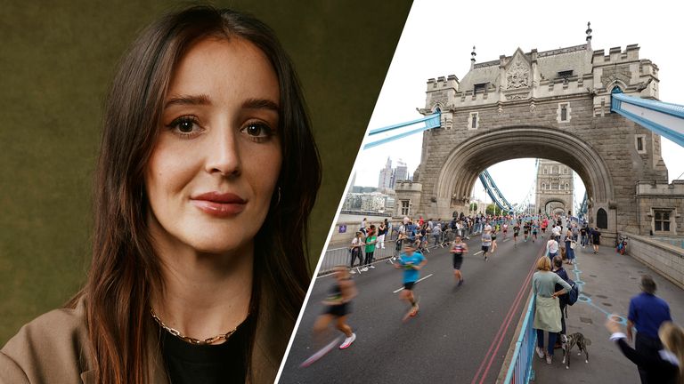 Laura Robson is preparing to run the London Marathon later this month