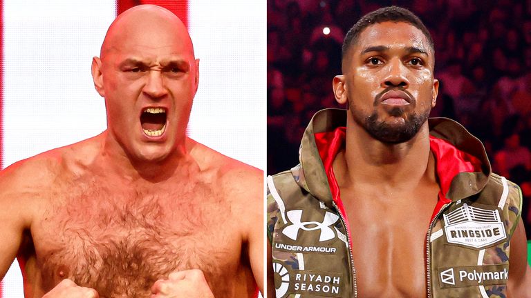 Tyson Fury and Anthony Joshua